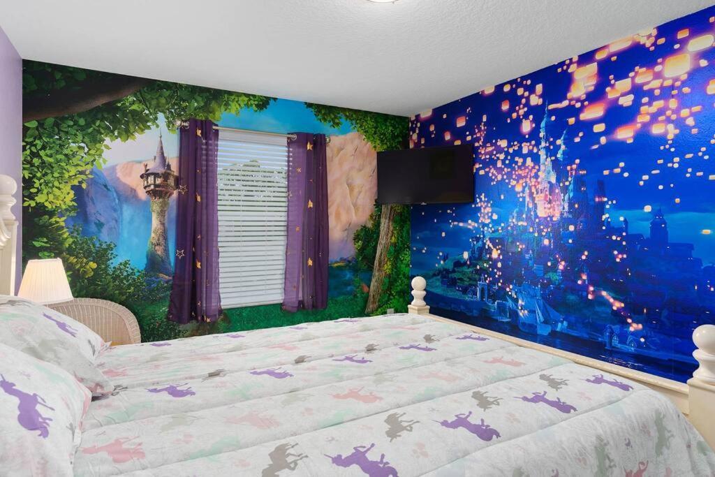 Lakeview W/8 Bedroom 5 Kingsuite 3 Miles To Disney Kissimmee Ngoại thất bức ảnh