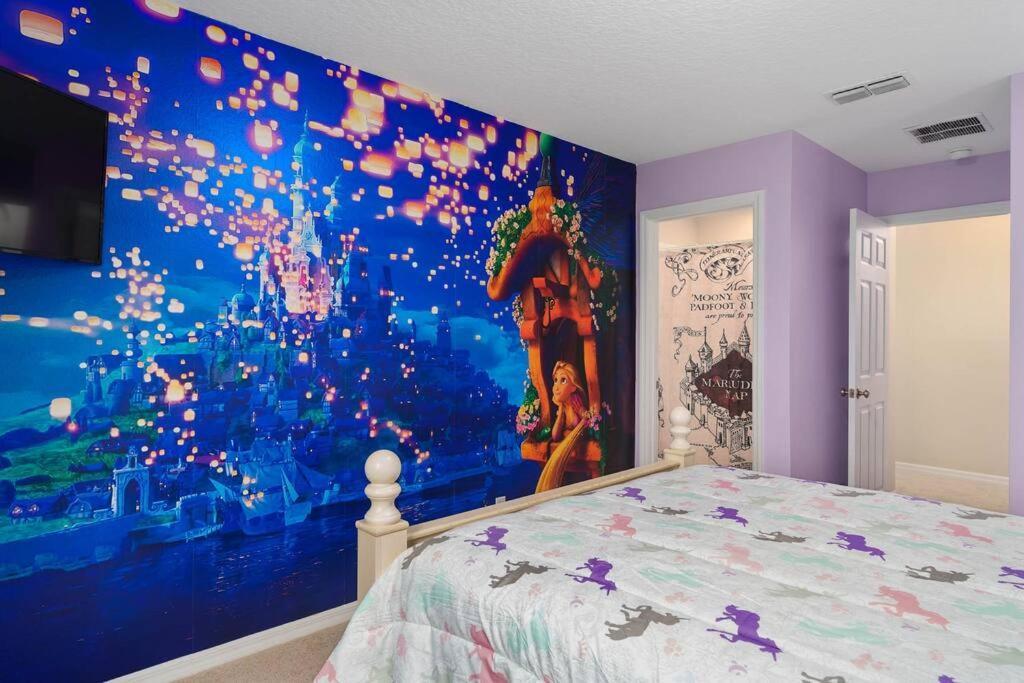 Lakeview W/8 Bedroom 5 Kingsuite 3 Miles To Disney Kissimmee Ngoại thất bức ảnh