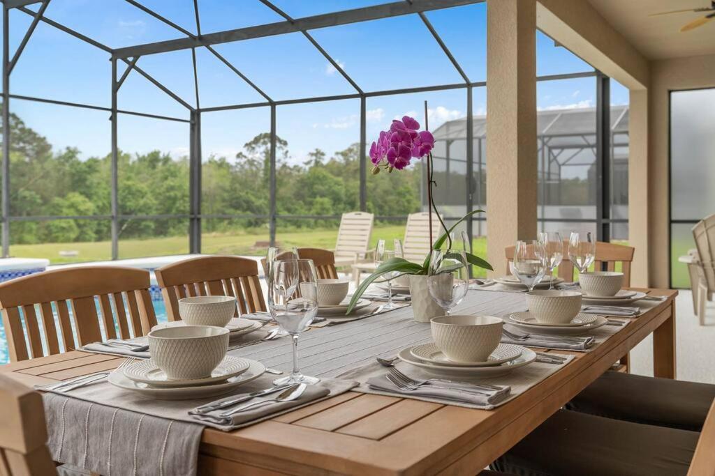 Lakeview W/8 Bedroom 5 Kingsuite 3 Miles To Disney Kissimmee Ngoại thất bức ảnh