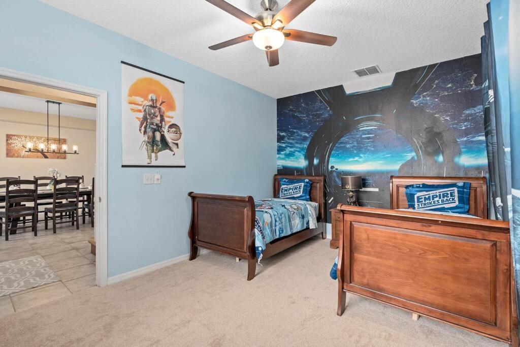 Lakeview W/8 Bedroom 5 Kingsuite 3 Miles To Disney Kissimmee Ngoại thất bức ảnh